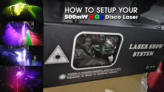 How to Set Up and Use a 500mW RGB Party Laser: A Beginner's Guide to Laser System Setup & Operation