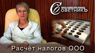 Как рассчитать налоги ООО