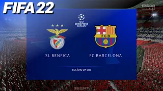 FIFA 22 - SL Benfica vs. FC Barcelona @ Estádio da Luz | PS5