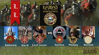 Massive 3vs3 slaughter - Subscriber battles - Age of Vikings mod - Attila TW