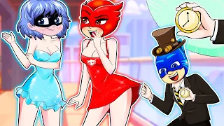 Cat boy! Super Power : Time Stopping | Catboy's Sad Story | 2D ANIMATION PJ MASKS