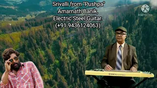 Srivalli | Pushpa | Instrumental (Electric Steel Guitar) Cover | Amarnath Banik.