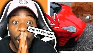 SML Movie Jeffy's Car Accident Reaction!