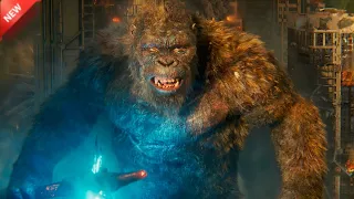 Kong gets his Powerful AXE🪓 so he fights Godzilla. Explain in Hindi