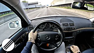 Mercedes E63 AMG POV TEST DRIVE