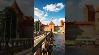 Awesome Trip to Vilnius, Lithuania 2022 #shorts #lithuania #vilnius #trakai #trakaicastle