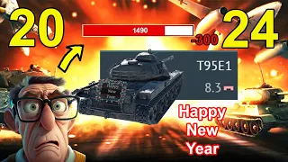 T95E1 in War Thunder 2024💥Happy New Year