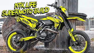 EPIC SUPERMOTO BUILD For NTKLife | KTM Exc 450