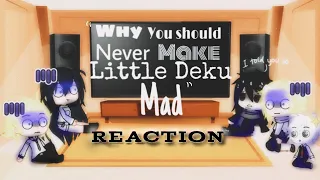 "Why you should never make Little Deku mad" Reaction °× 𝙵𝚎𝚒𝚛𝚊 𝙴𝚜𝚝𝚎𝚕𝚊𝚛𝚒𝚊 ×°