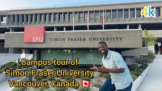 Canada 🇨🇦 Universities: Campus tour of Simon Fraser University (SFU), Vancouver #SamselVlog