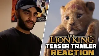 The Lion King (2019) TEASER TRAILER REACTION