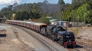 Australian Steam: Beyer Garratt 6029 on the Southern Highlander