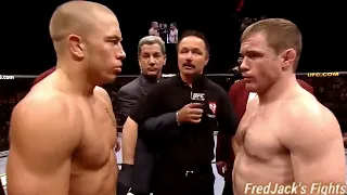 Georges St-Pierre vs Matt Hughes 3 Highlights (GSP DOMINATES Hughes) #ufc