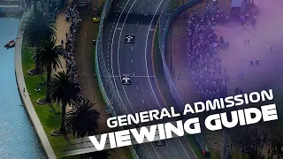 Australian Grand Prix's General Admission Viewing Guide