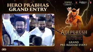 Hero Prabhas Grand Entry | Adipurush Pre Release Event | Kriti Sanon | Om Raut | Saif Ali Khan