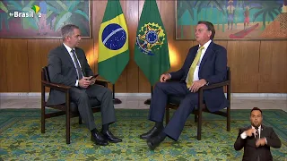 Entrevista exclusiva com presidente Jair Bolsonaro