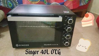 Singer 40L OTG unboxing video || Review @sasisatvisvlog