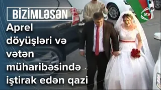 Qazinin himn ilə başlayan toyu: Toydan möhtəşəm görüntülər - Bizimləsən