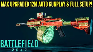 MAX UPGRADED 12M AUTO GUNPLAY & BEST SETUP! BATTLEFIELD 2042 / FASTEST SHOTGUN IN BF 2042/