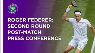 Roger Federer Second Round Press Conference | Wimbledon 2021