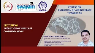 Lecture 01:  Evolution of wireless Communication