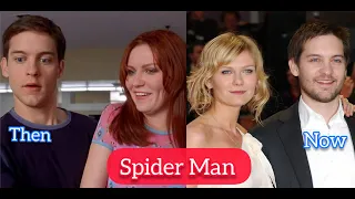 Spider Man (2002) cast then and now 2020