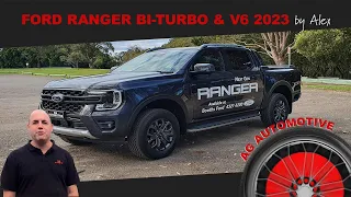 2023 Ford Ranger Wildtrack Bi-turbo and V6 Review