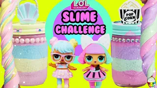 SLIME Challenge LOL Bon Bon VS Pranksta Best Looking Slime & Slime Jar