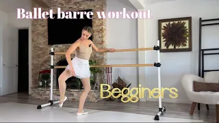 Ballet barre workout for the beginners ( балетный станок для начинающих ) Julia Gagarina