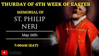 Catholic Daily Mass Online Today | Thursday, May 26th, 2022 | 07:00am
