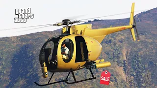 GTA 5 Online Buzzard Attack Chopper Review & Best Customization SALE NOW! Weponized Helicopter NEW!