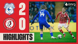 Cardiff City 2-0 Bristol City | Highlights