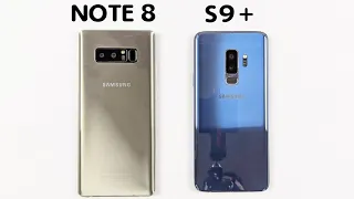 Samsung Note 8 Vs Samsung S9 Plus Speed Test & Camera Comparison