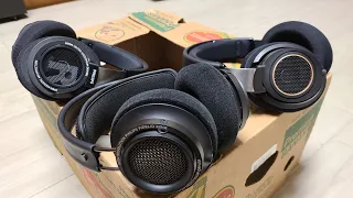 Philips SHP9600 vs 9500 and Fidelio X2HR Comparison