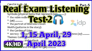 VERY HARD LISTENING TEST 2023, IDP REAL IELTS LISTENING TEST 2023 test-2 #ieltslistening #listening