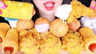 ASMR KOREAN FRIED CHICKEN 🍗(BBURINKLE CHICKEN), CHESSE BALL Mukbang Eating sounds