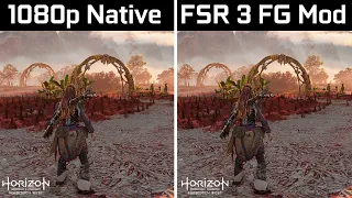 Horizon Forbidden West - RX 580 - AMD FSR 3 Frame Generation Mod