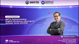 Kuliah Perdana MMT in Technomarketing bersama Dr. (HC) Hermawan Kartajaya