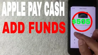 ✅  How To Add Money and Funds To Apple Pay Cash 🔴