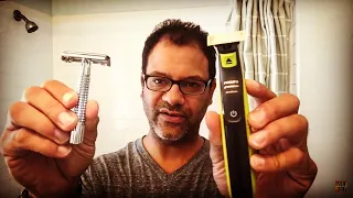 safety razor vs. Philips Norelco's One Blade | day 231