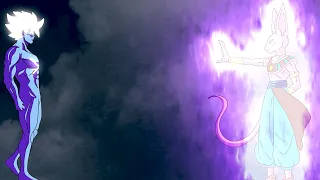 Goku god killer infinity destroys Beerus - full battle (animation)