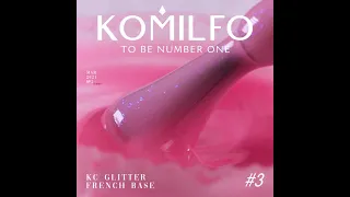 Komilfo KC Glitter Rubber French Base