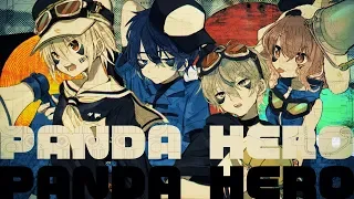 Panda Hero / luz × nqrse × Soraru × Mafumafu [Tried singing]