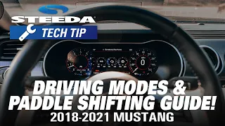 2018-2023 Mustang 10R80 Drive Modes & Paddle Shifting Tutorial | Steeda