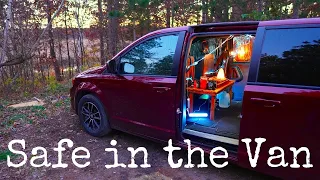 Car Camping in the Woods (Something’s Outside) Van Life