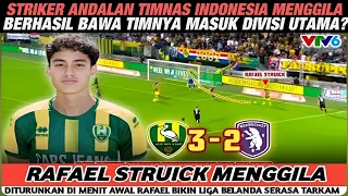 MENGGILA!! STRIKER TIMNAS RAFAEL BIKIN LIGA BELANDA SERASA TARKAM BAWA TIMNYA KE DIVISI UTAMA!!!