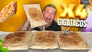 JE MANGE 4 GIGATACOS !! (L'un des Plus Gros Défi de ma Chaîne)