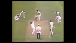 ENGLAND v PAKISTAN 2nd TEST MATCH DAY 1 SESSION 3 LORD'S AUGUST 12 1982 MOHSIN KHAN ZAHEER ABBAS