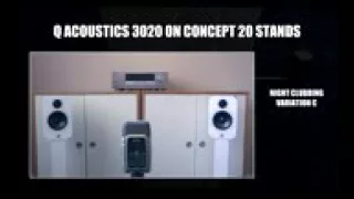 Q Acoustics 3020 speakers and Concept 20 stands recordings   YouTube