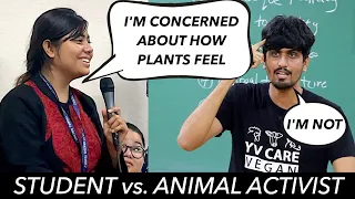 I'm Concerned About How Plants Feel | Why Do Vegans Kill Plants? | Animal Rights Lecture | Q & A